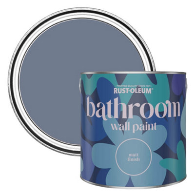 Rust-Oleum Hush Matt Bathroom Wall & Ceiling Paint 2.5L from B&Q