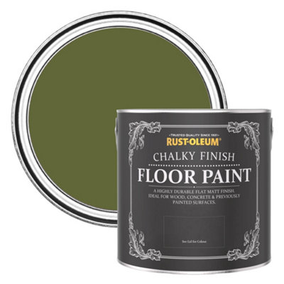 Rust-Oleum Jasper Chalky Finish Floor Paint 2.5L from B&Q