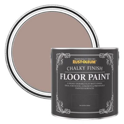 Rust-Oleum Haversham Chalky Finish Floor Paint 2.5L from B&Q