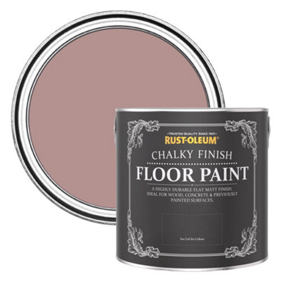 Rust-Oleum Heartfelt Chalky Finish Floor Paint 2.5L from B&Q