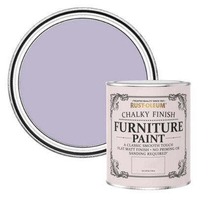 Rust-Oleum Wisteria  Chalky Furniture Paint 750Ml from B&Q