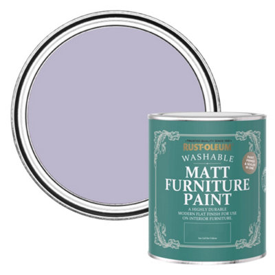 Rust-Oleum Wisteria  Matt Furniture Paint 750Ml from B&Q