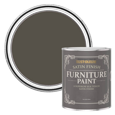 Rust-Oleum Fallow Satin Furniture Paint 750Ml from B&Q