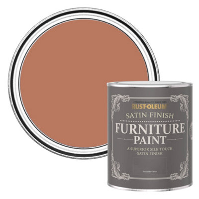 Rust-Oleum Siena Satin Furniture Paint 750Ml from B&Q