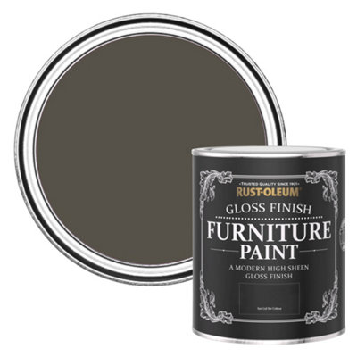 Rust-Oleum Fallow Gloss Furniture Paint 750Ml from B&Q