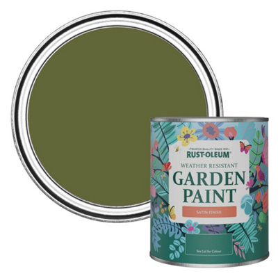 Rust-Oleum Jasper Satin Garden Paint 750Ml from B&Q