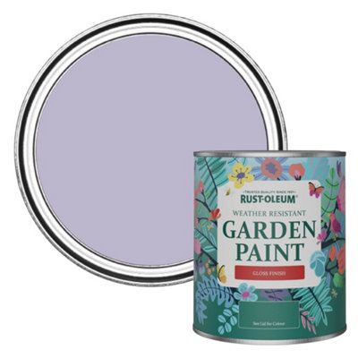 Rust-Oleum Wisteria  Gloss Garden Paint 750Ml from B&Q