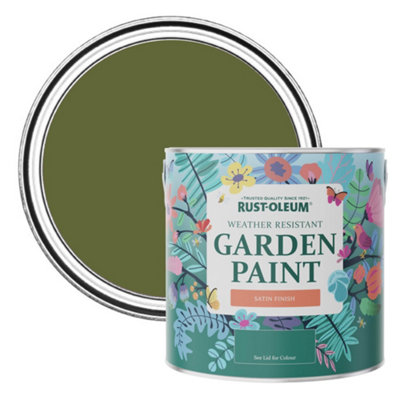 Rust-Oleum Jasper Satin Garden Paint 2.5L from B&Q
