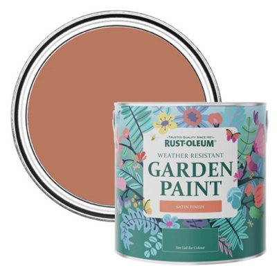 Rust-Oleum Siena Satin Garden Paint 2.5L from B&Q