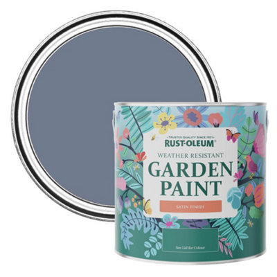 Rust-Oleum Hush Satin Garden Paint 2.5L from B&Q