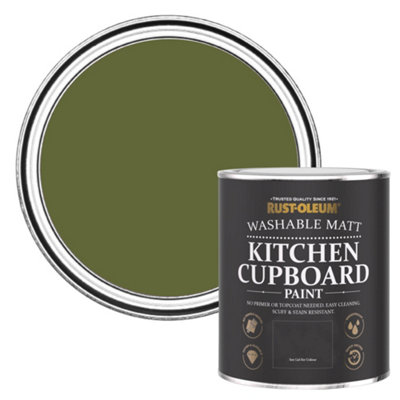 Rust-Oleum Jasper Matt Kitchen Cupboard Paint 750Ml from B&Q