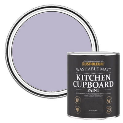 Rust-Oleum Wisteria  Matt Kitchen Cupboard Paint 750Ml from B&Q
