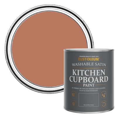 Rust-Oleum Siena Kitchen Cupboard Paint 750Ml from B&Q