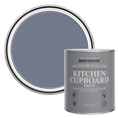 Rust-Oleum Hush Gloss Kitchen Cupboard Paint 750Ml from B&Q