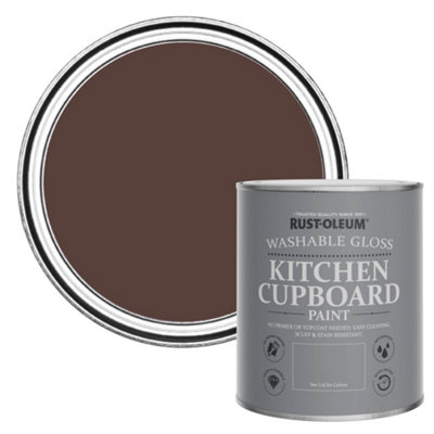 Rust-Oleum Valentina Gloss Kitchen Cupboard Paint 750Ml from B&Q