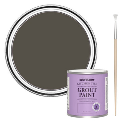 Rust-Oleum Fallow Kitchen Grout Paint 250Ml from B&Q