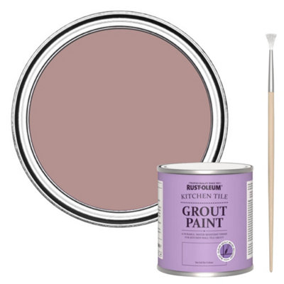 Rust-Oleum Heartfelt Kitchen Grout Paint 250Ml from B&Q