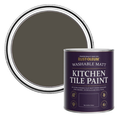 Rust-Oleum Fallow Matt Kitchen Tile Paint 750Ml from B&Q