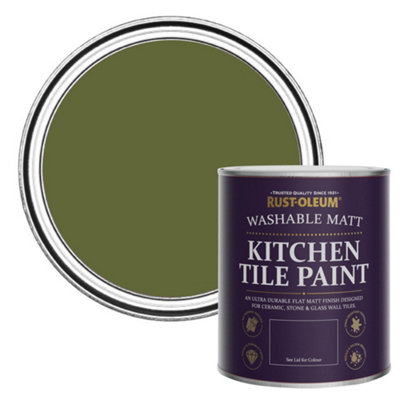Rust-Oleum Jasper Matt Kitchen Tile Paint 750Ml from B&Q