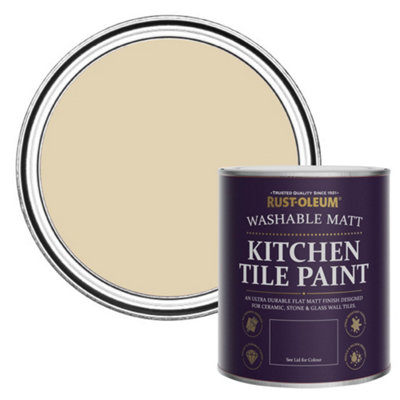 Rust-Oleum Sandhaven Matt Kitchen Tile Paint 750Ml from B&Q
