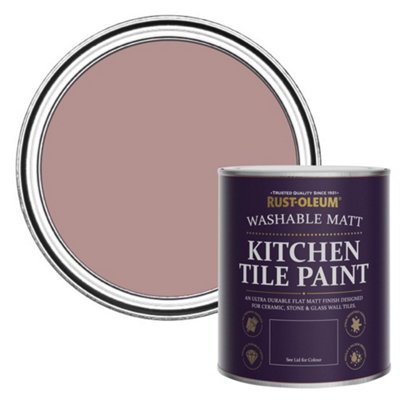 Rust-Oleum Heartfelt Matt Kitchen Tile Paint 750Ml from B&Q