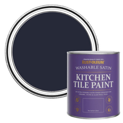 B&Q -  Odyssey Satin Kitchen Tile Paint 750Ml