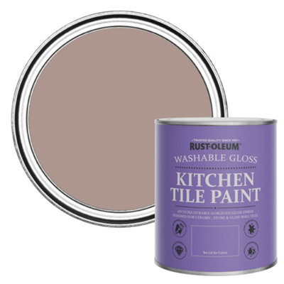 Rust-Oleum Haversham Gloss Kitchen Tile Paint 750Ml from B&Q