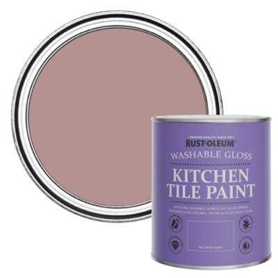 Rust-Oleum Heartfelt Gloss Kitchen Tile Paint 750Ml from B&Q