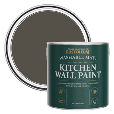 Rust-Oleum Fallow Matt Kitchen Wall Paint 2.5L from B&Q