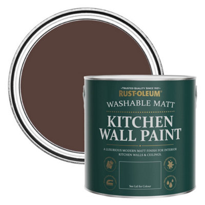 Rust-Oleum Valentina Matt Kitchen Wall Paint 2.5L from B&Q