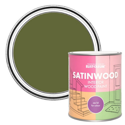 Rust-Oleum Jasper Satinwood Interior Paint 750Ml from B&Q