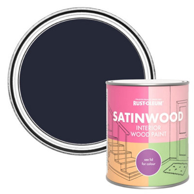 Rust-Oleum Odyssey Satinwood Interior Paint 750Ml from B&Q