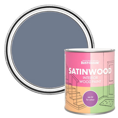Rust-Oleum Hush Satinwood Interior Paint 750Ml from B&Q