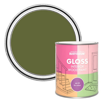 Rust-Oleum Jasper Gloss Interior Wood Paint 750Ml from B&Q