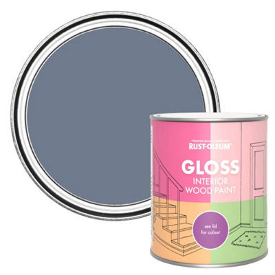 Rust-Oleum Hush Gloss Interior Wood Paint 750Ml from B&Q