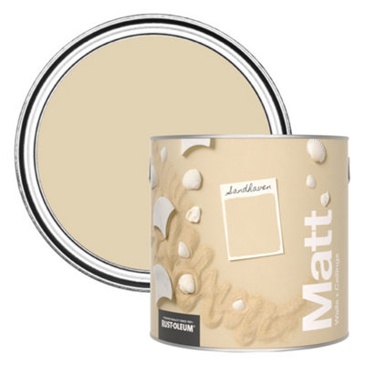 Rust-Oleum Washable Matt Wall PaintSandhaven 2.5L from B&Q