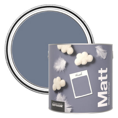 Rust-Oleum Washable Matt Wall PaintHush 2.5L from B&Q
