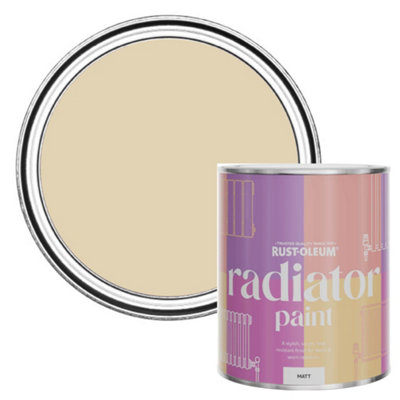 Rust-Oleum Sandhaven Matt Radiator Paint 750Ml from B&Q