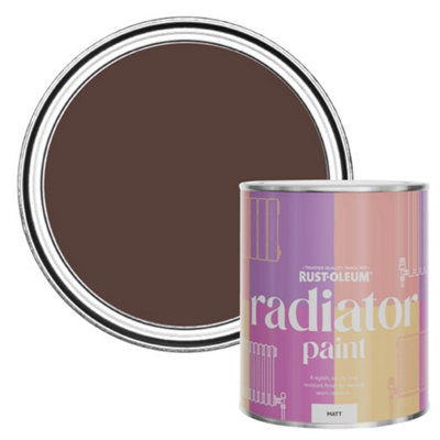 Rust-Oleum Valentina Matt Radiator Paint 750Ml from B&Q