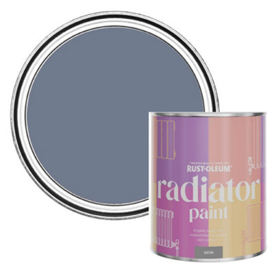 Rust-Oleum Hush Satin Radiator Paint 750Ml from B&Q