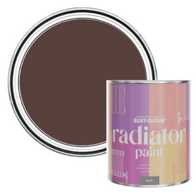 Rust-Oleum Valentina Satin Radiator Paint 750Ml from B&Q