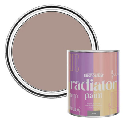 Rust-Oleum Haversham Satin Radiator Paint 750Ml from B&Q