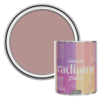 Rust-Oleum Heartfelt Satin Radiator Paint 750Ml from B&Q