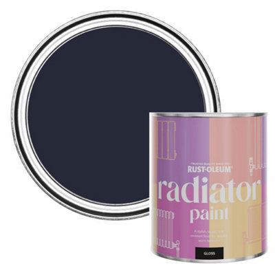Rust-Oleum Odyssey Gloss Radiator Paint 750Ml from B&Q