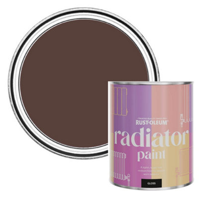 Rust-Oleum Valentina Gloss Radiator Paint 750Ml from B&Q