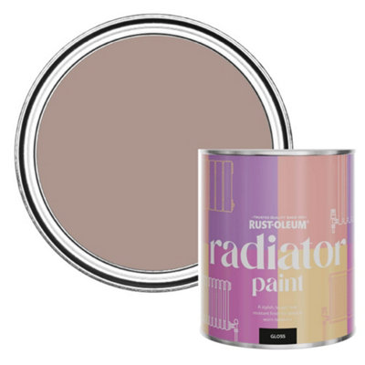 Rust-Oleum Haversham Gloss Radiator Paint 750Ml from B&Q