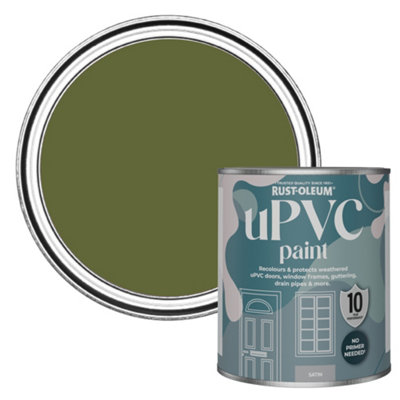 Rust-Oleum Jasper Satin Upvc Paint 750Ml from B&Q