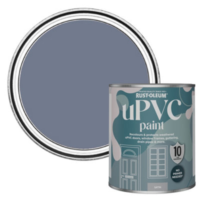 Rust-Oleum Hush Satin Upvc Paint 750Ml from B&Q