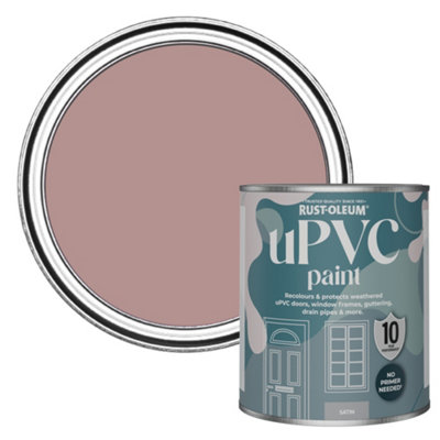 Rust-Oleum Heartfelt Satin Upvc Paint 750Ml from B&Q