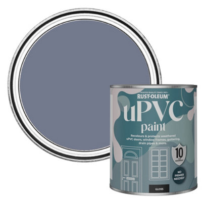 Rust-Oleum Hush Gloss Upvc Paint 750Ml from B&Q